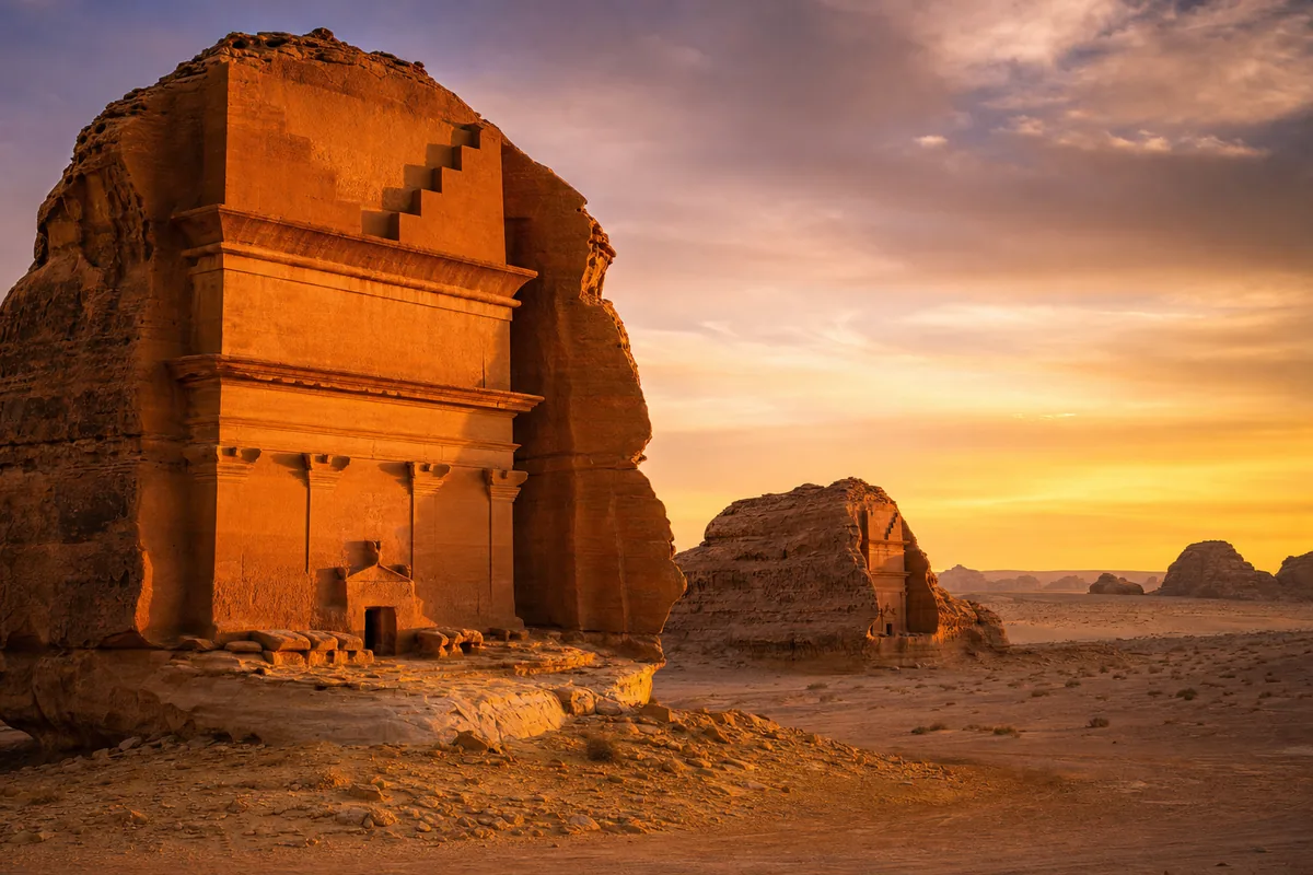 Hegra tombs, Saudi Arabia